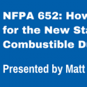 Webinar: How to Prepare for the New Standard on Combustible Dust