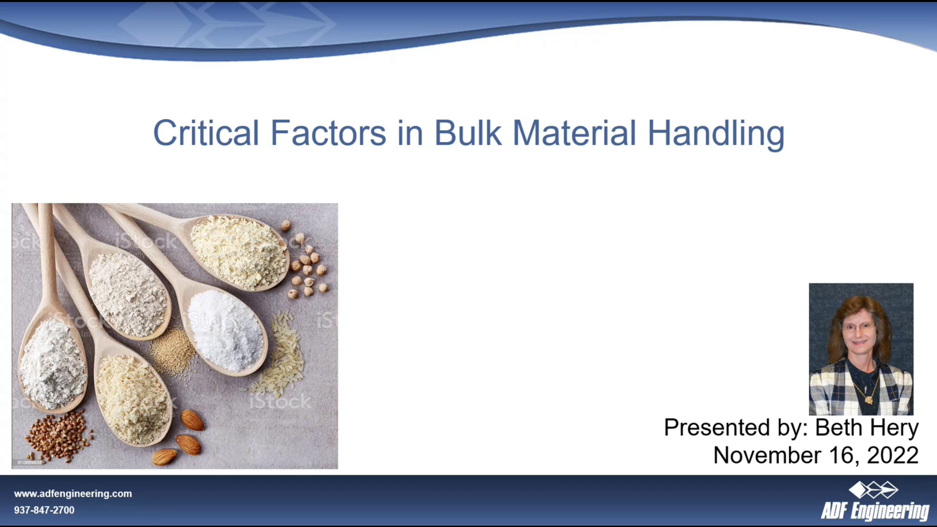 Webinar: Critical Factors In Bulk Material Handling